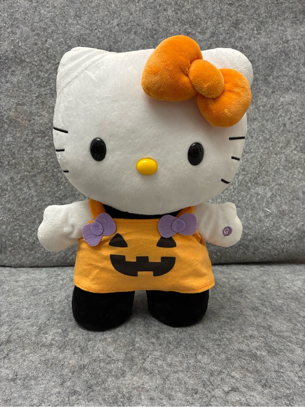 Hello Kitty Halloween Pumpkin Animated Plush Sanrio Side Stepper Musical Dancing